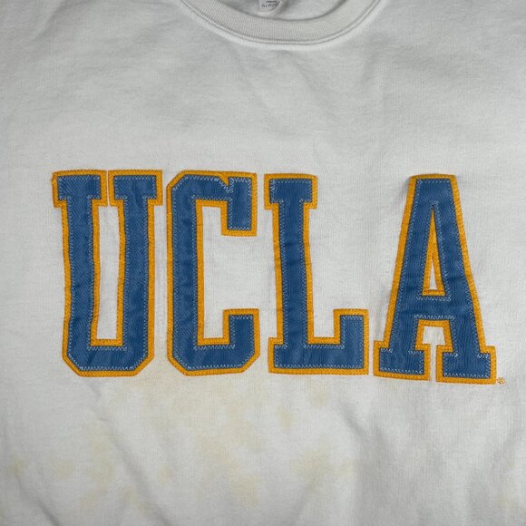 Wideworld Sportswear Embroidered UCLA Logo Athletic Pullover Sweatshirt Tie-Dye - Picture 5 of 14